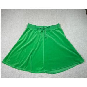 NWT Lilly Pulitzer Women Medium Green Twirly Skirt Preppy Casual Athleisure